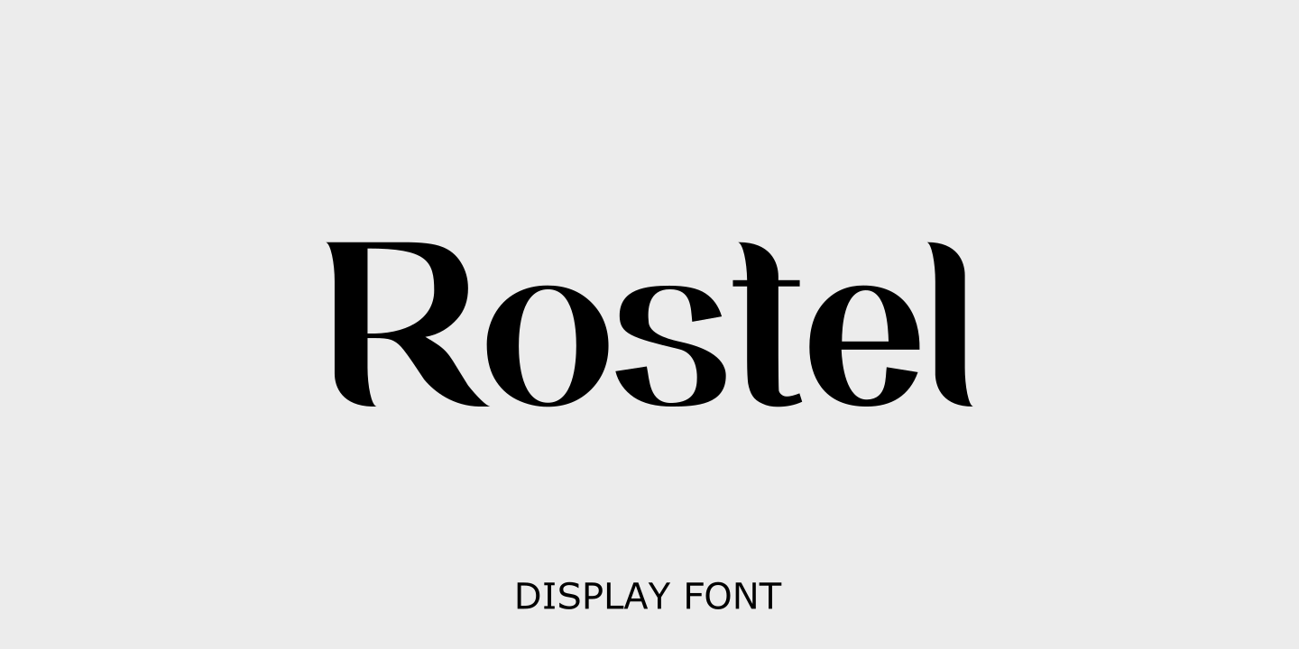 Font Rostel